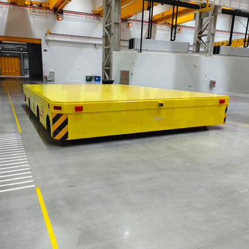 蓄电池电动地平车 无轨可升降平板车 非标5吨重型智能搬运车