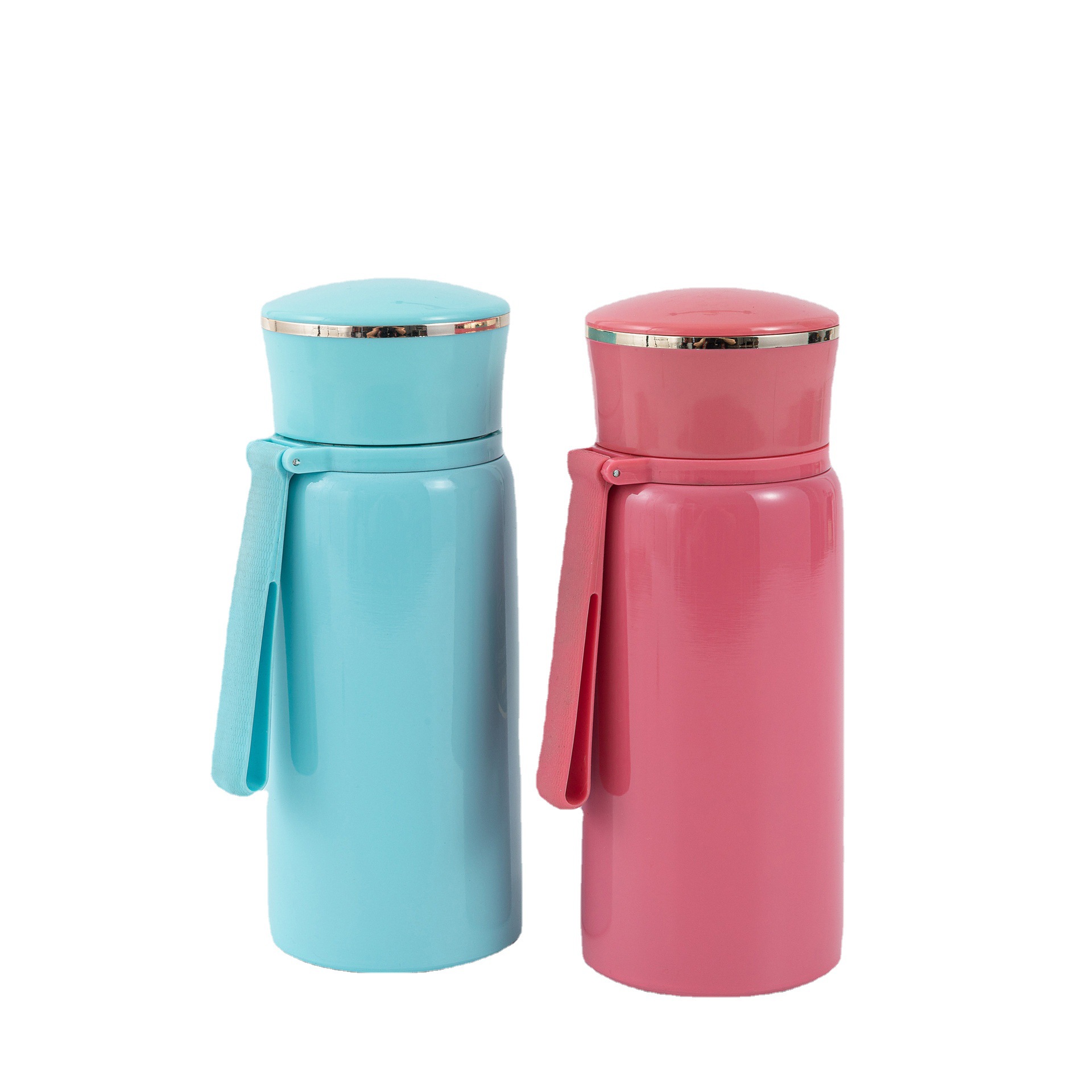 迷你304不锈钢真空口袋杯户外便携硅胶手提保温杯礼品可印制图案