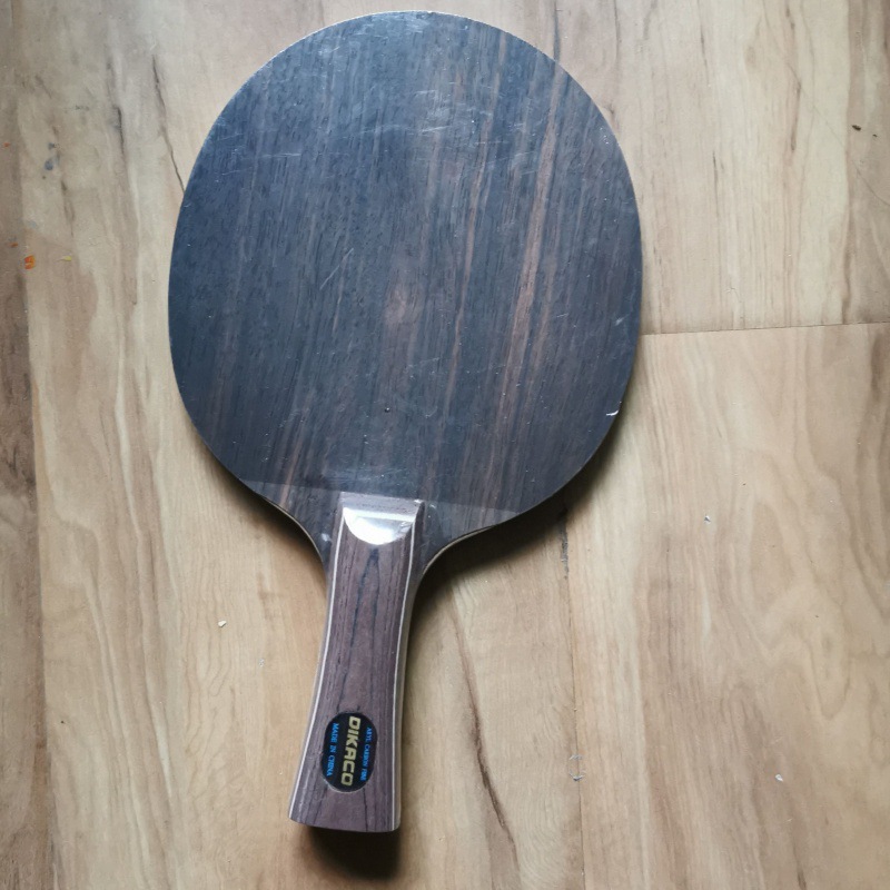 迪卡黑檀木乒乓球拍底板七7层5层快攻乒乓球底板纯木光板直拍横拍