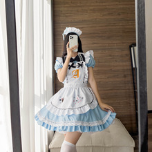 新款 日本动漫cos服 爱丽丝梦游仙境系列扑克牌女仆装cosplay服装