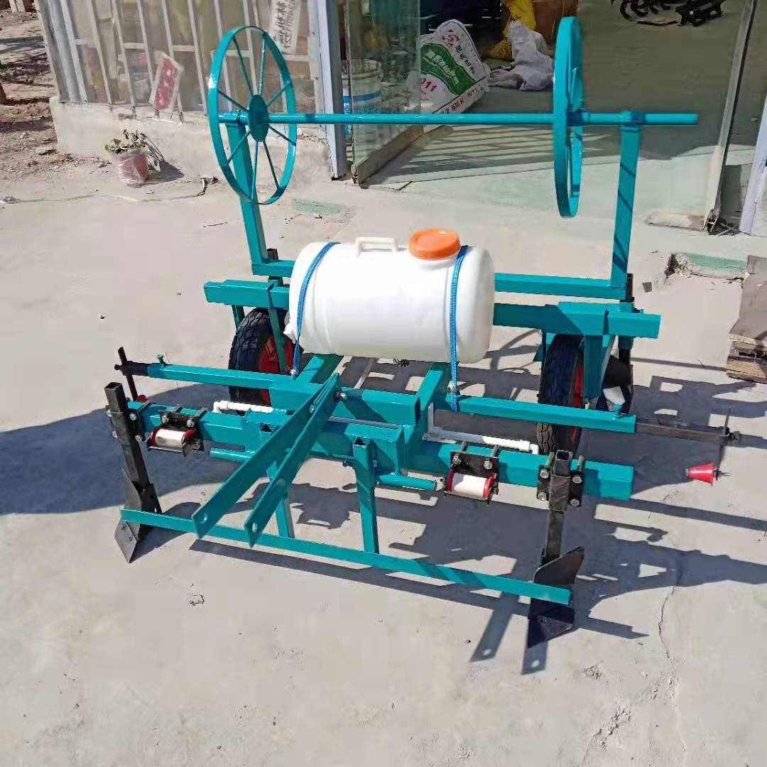 农用地膜机玉米土豆扣膜地膜机 农作物加滴灌喷药地膜机