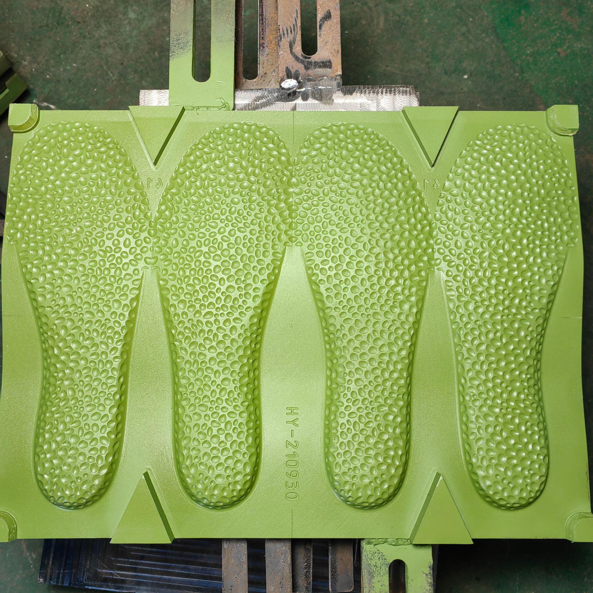 踩屎感鞋垫模具内增高pu发泡海绵硅胶铝模铁模tpu橡胶模构件