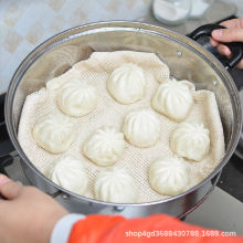 蒸笼布棉质纱布蒸锅垫布厨房家用蒸馒头包子屉布蒸笼垫子