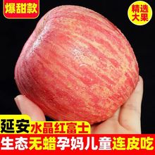 正宗洛川苹果10斤陕西延安红富士批发新鲜水果高原冰糖心平安果