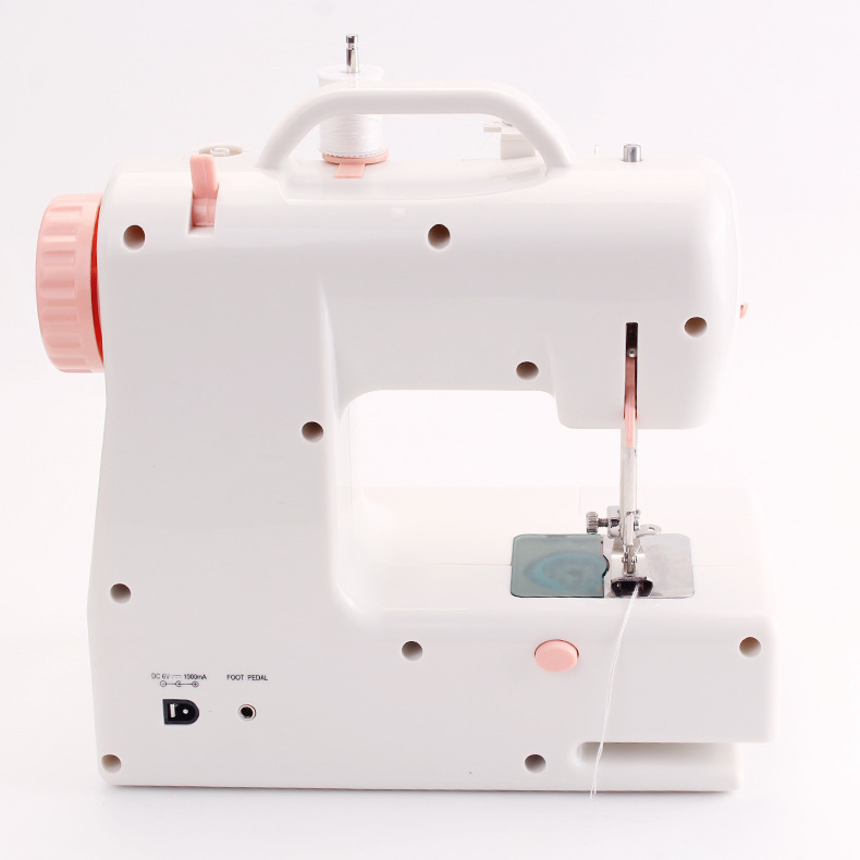 Household Sewing Machine Mini Portable with Handle Sewing Machine for Thick Fabric