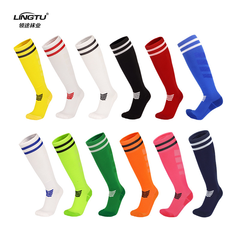 Men's Soccer Socks Men's Towel Bottom Stockings Non-Slip Professional Exercise Socks Children over the Knee Stockings Men Wholesale