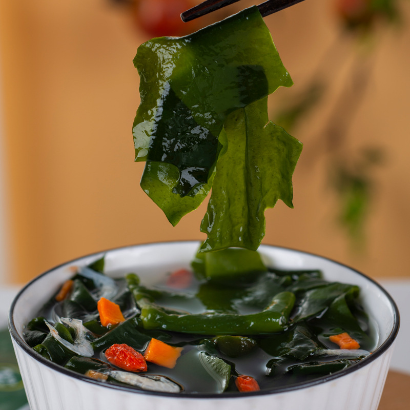 即冲味增汤海带汤速食冲泡汤韩式裙带菜虾皮汤学生家庭独立小包装