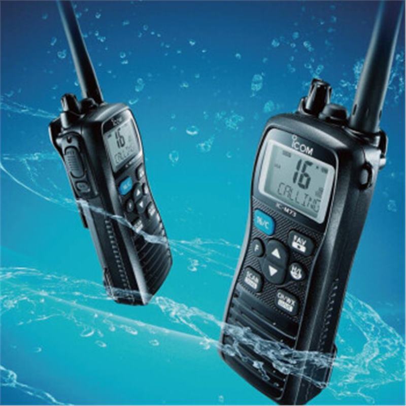 icom甚高频对讲机ic-m25ic-m37海事对讲机可漂浮对讲机防水船舶专