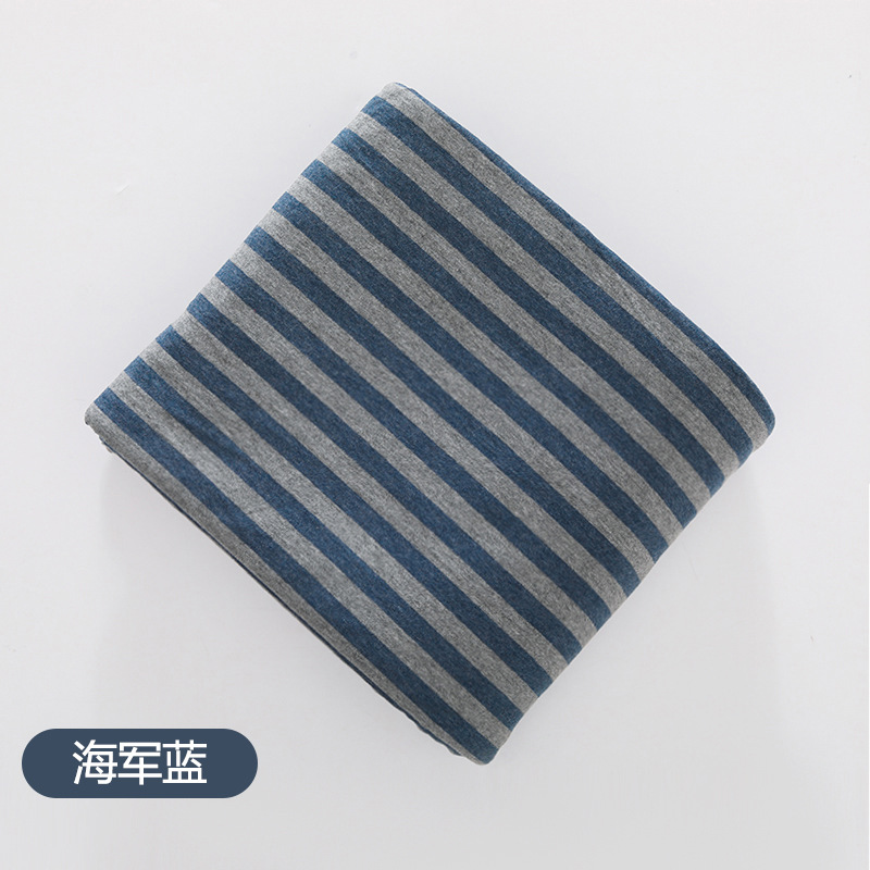 Japanese Style 100% Cotton Quit Cover Four-Piece Knitted Cotton Tianzhu Cotton