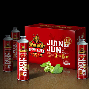 专属精酿啤酒私人定制贴牌代工1升高口桶装礼盒浑浊型精酿白啤酒