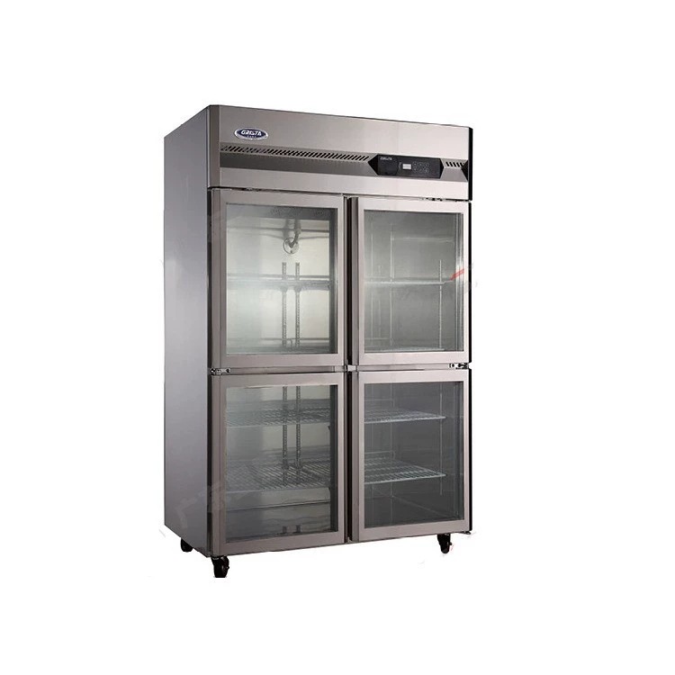 格林斯达广东星星风冷无霜四门展示柜商用玻璃门工程款sg1.0a4f