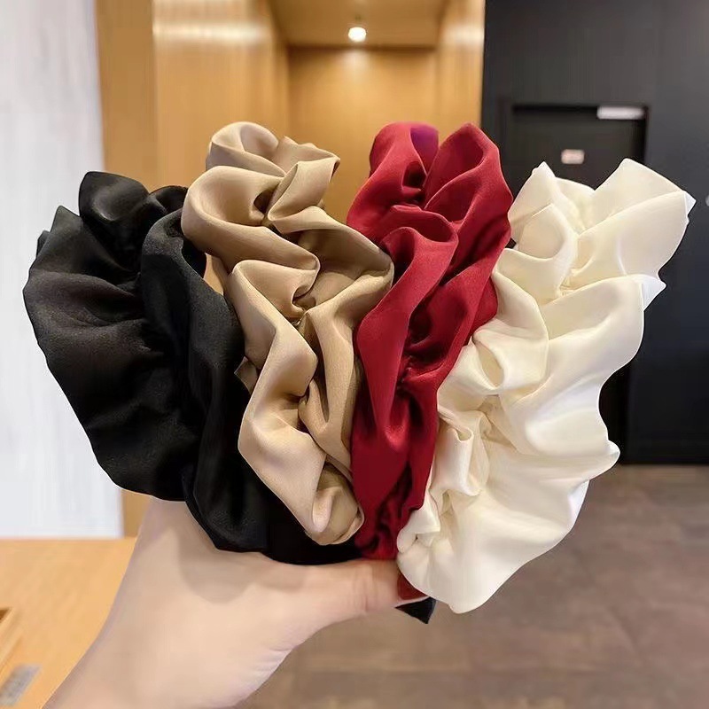 High-Grade Headband Women's High Skull Top Pleated Headband Retro French Net Red Hair Pressure 2022 New Hair Pin Headdress