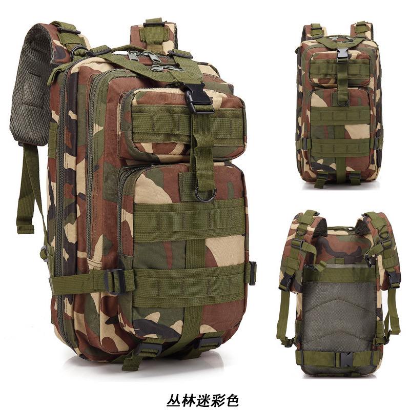 Factory Direct Outdoor Camouflage Bag Military Fans Equipment Camping Backpack Outdoor Sports 3P Backpack Donkey Friend Backpack