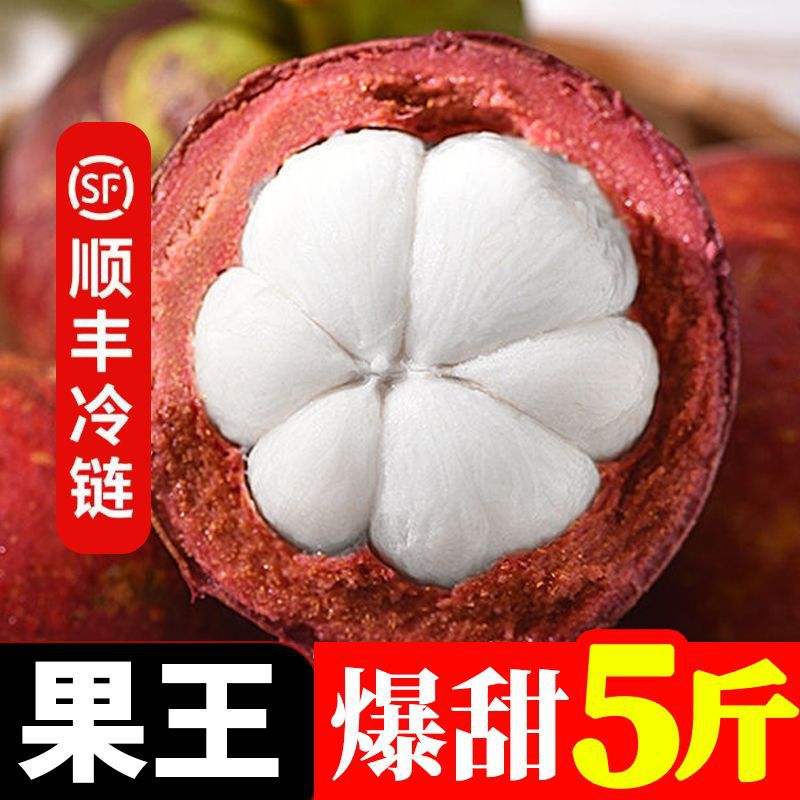 【顺丰冷链】泰国进口山竹1-5斤大果 3-6a新鲜水果应季一箱批发价