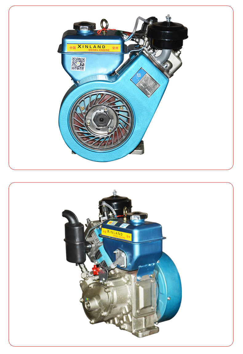 厂家供应 风冷系列-165f柴油机 手摇单缸柴油机 规格齐全