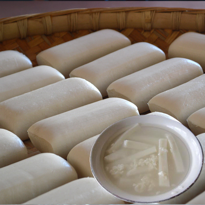 贵州特产饵块粑兴义二块粑安龙耳块粑小吃火锅烧烤年糕条手工