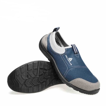 代尔塔劳保鞋男夏季透气防臭轻便钢头防砸鞋防刺穿301216静电安全