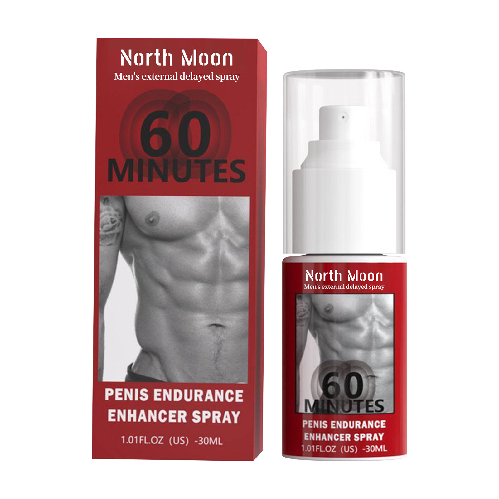 North Moon Men's Care Spray Men's Body Care Strengthening Endurance Care External Spray