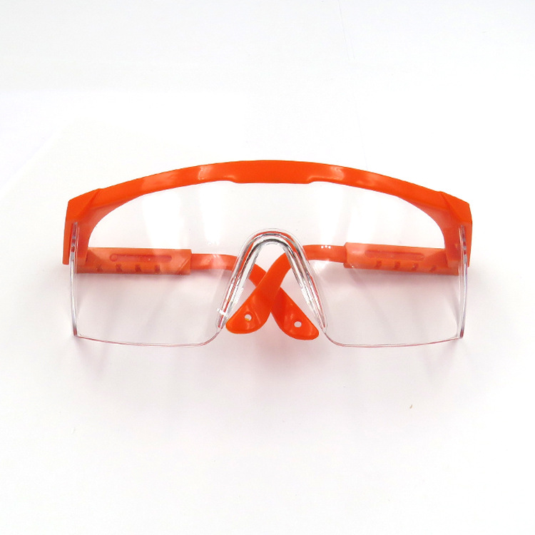 伸缩腿防护眼镜男女防雾防尘护目镜防飞溅防冲击劳保眼镜车间眼镜
