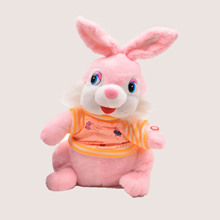 [欢乐园玩具厂]跨境新款电动跳舞兔 儿童毛绒玩具 厂家直发