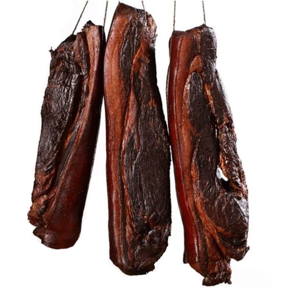 年货3斤5斤柴火烟熏老腊肉江西井冈山特产农家自制后腿五花肉批发