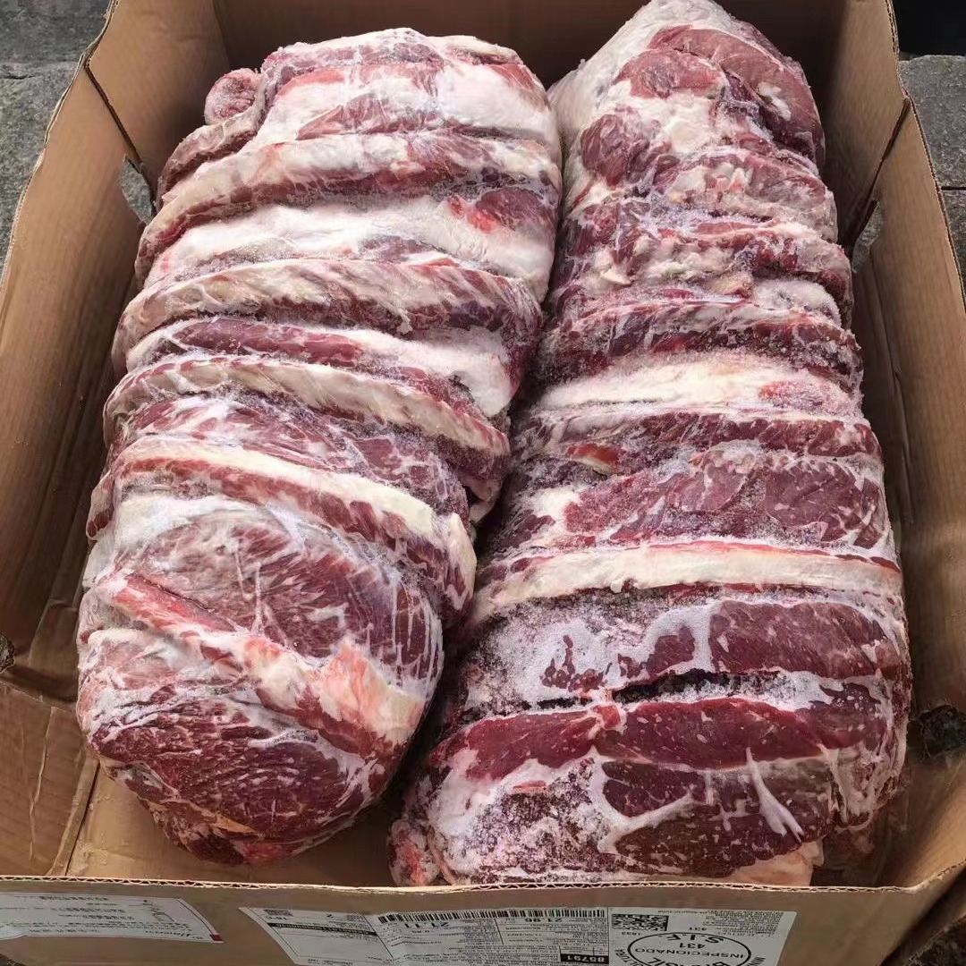 牛坑腩冷冻原切牛腩牛腩肉偏瘦坑腩餐饮火锅称重约20公斤商用