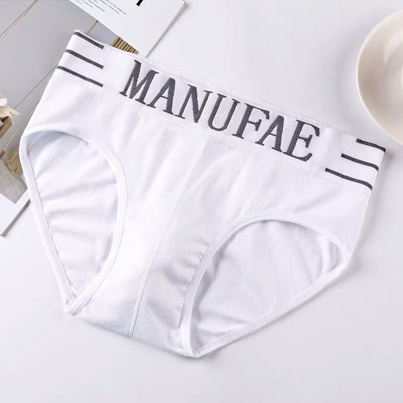 Underwear Men's Briefs Mid Waist plus Size Sports Seamless Comfortable Breathable Quick-Drying Triangle Teen Panties Wholesale