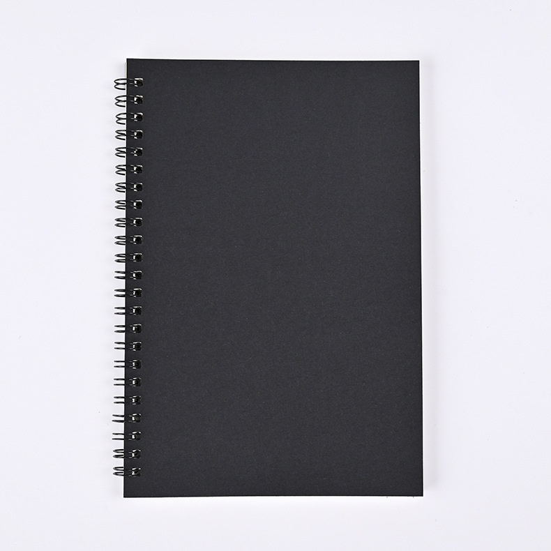 Customized Wholesale A5 Business Office Thickened Coil Notebook 32K Spiral Homework Notepad Customized Log
