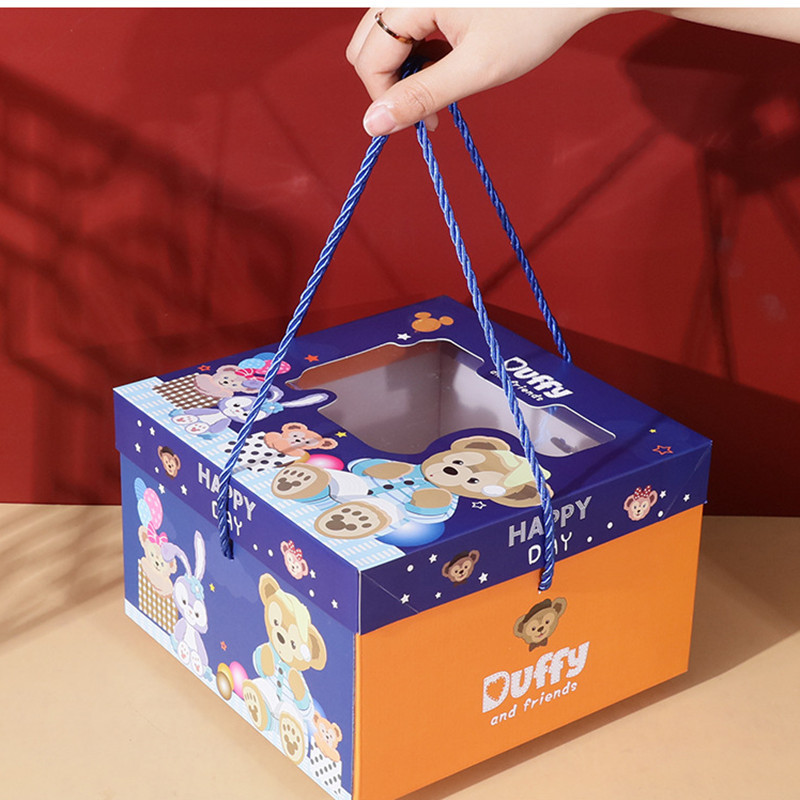 儿童礼物卡通礼盒幼儿园小朋友礼品包装盒小学生零食玩具礼品盒