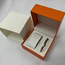 定制手表盒方形塑胶手表包装盒白色皮料EVA内村首饰手表礼品套盒