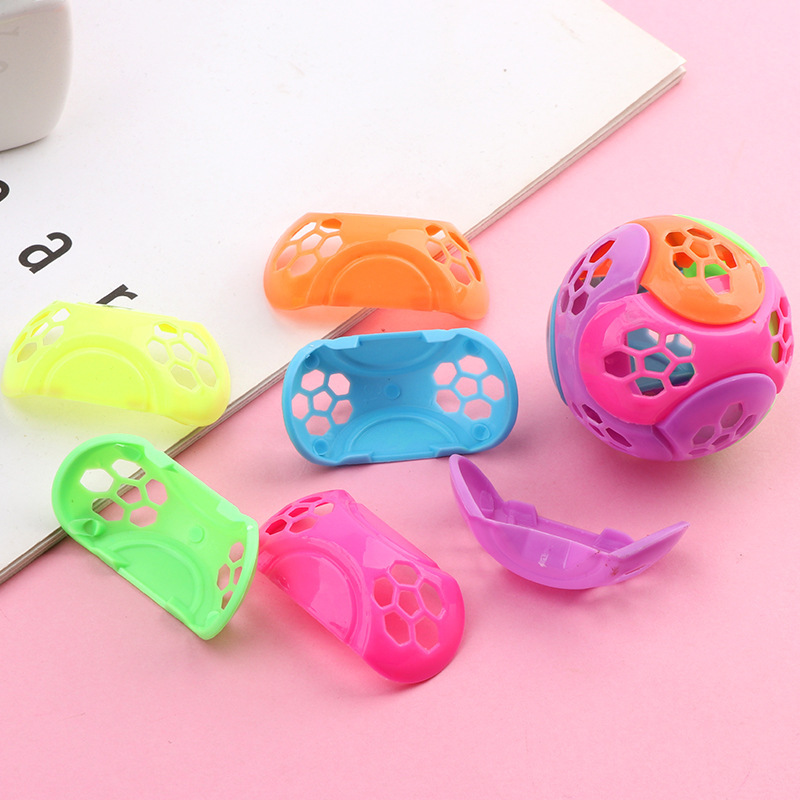 创意智力拼装球儿童益智拼插积木玩具男女孩怀旧魔方球玩具礼品