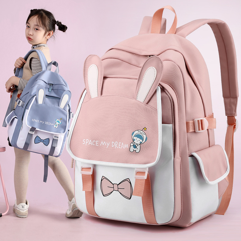 Schoolbag Primary School Student Japanese Ins Sweet Junior Backpack Girl Cartoon Cute Large Capacity Backpack Wholesale