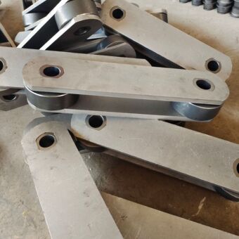 厂家批发碳钢 不锈钢传动弯板链条 定制a系列精密套筒 滚子输送链