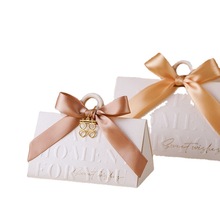糖盒高级感喜糖盒结婚2023新款欧式婚礼喜糖袋订婚糖果礼盒空盒子