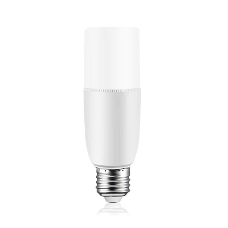 Factory Direct Sales LED Bulb Energy-Saving Lamp Household Screw E27 Cylindrical Super Bright Globe Chandelier Lamp Light Source