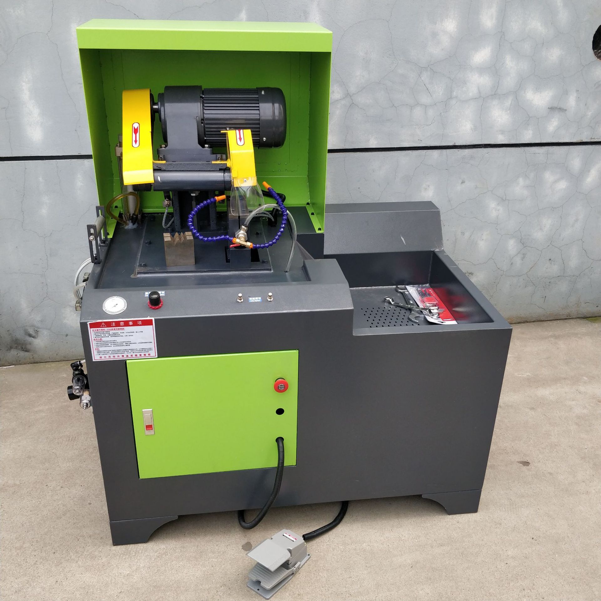 切管机 金属圆锯机 水锯金属圆盘锯 无毛刺切割机 不锈钢管切管机