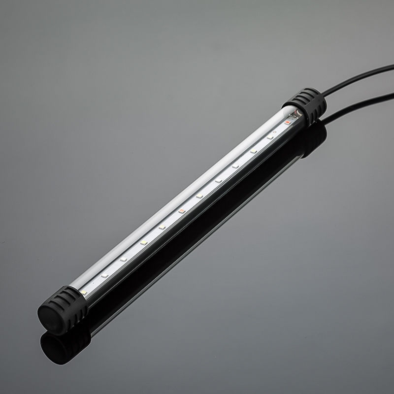 鱼缸灯管灯led灯亮潜水灯造景水族灯三基色小型水灯批发代发