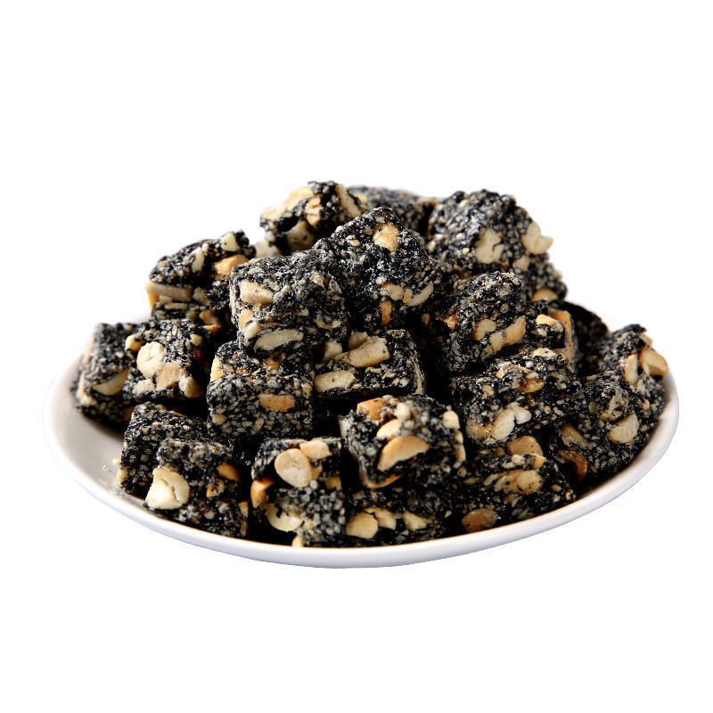 芝麻花生糖花生糖手工黑芝麻花生酥酥糖特产芝麻糖零食传统