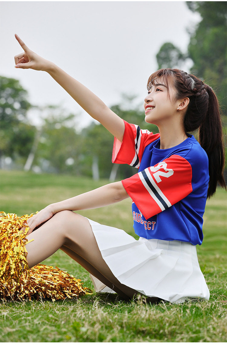 高中生拉拉队服装大学生健美操篮球宝贝春秋季运动会啦啦操演出服