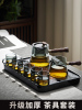 Glass tea set suit household tea tray small-scale Office a living room Anti scald Heat Teapot Tea Kung Fu Cup