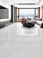 广东佛山灰色通体大理石瓷砖地砖800x800客厅卧室连纹防滑地板砖