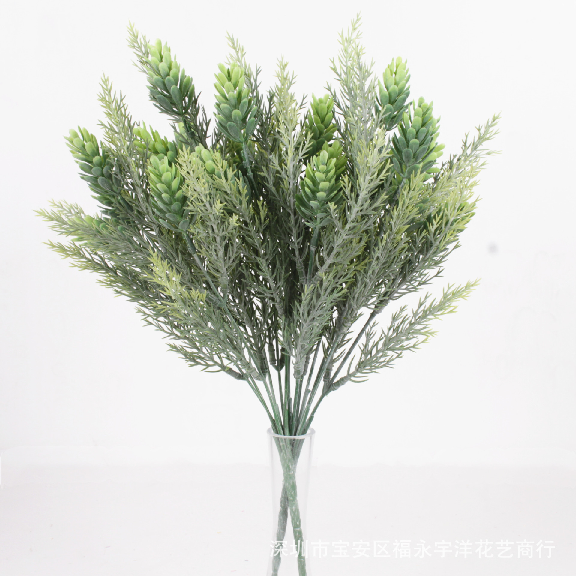 Simulation Pine Branch Leaves Christmas Arborvitae Fake Pine Needle Branches Pine Accessories Arborvitae Leaves Handle Bunches Pine Leaves