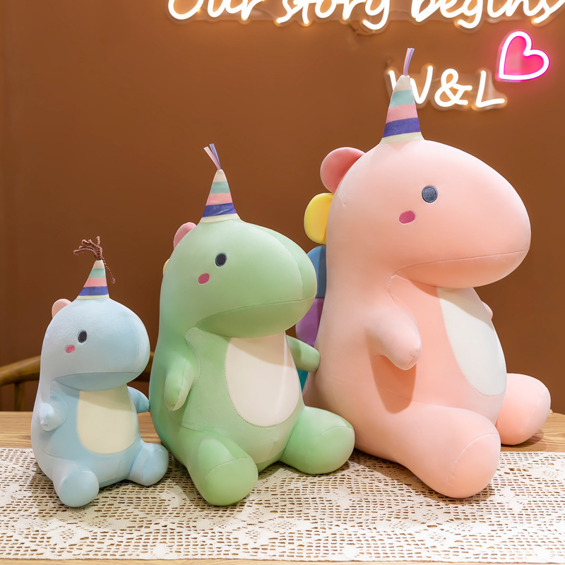 Wholesale Creative Candy Dinosaur Doll Children's Toy Large Unicorn Plush Toy Sleeping Pillow Foreign Trade