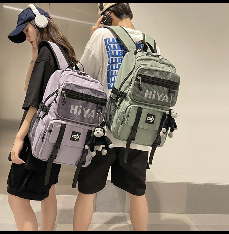 书包男韩版大学生高中生大容量初中生潮流双肩包背包女ins电脑包