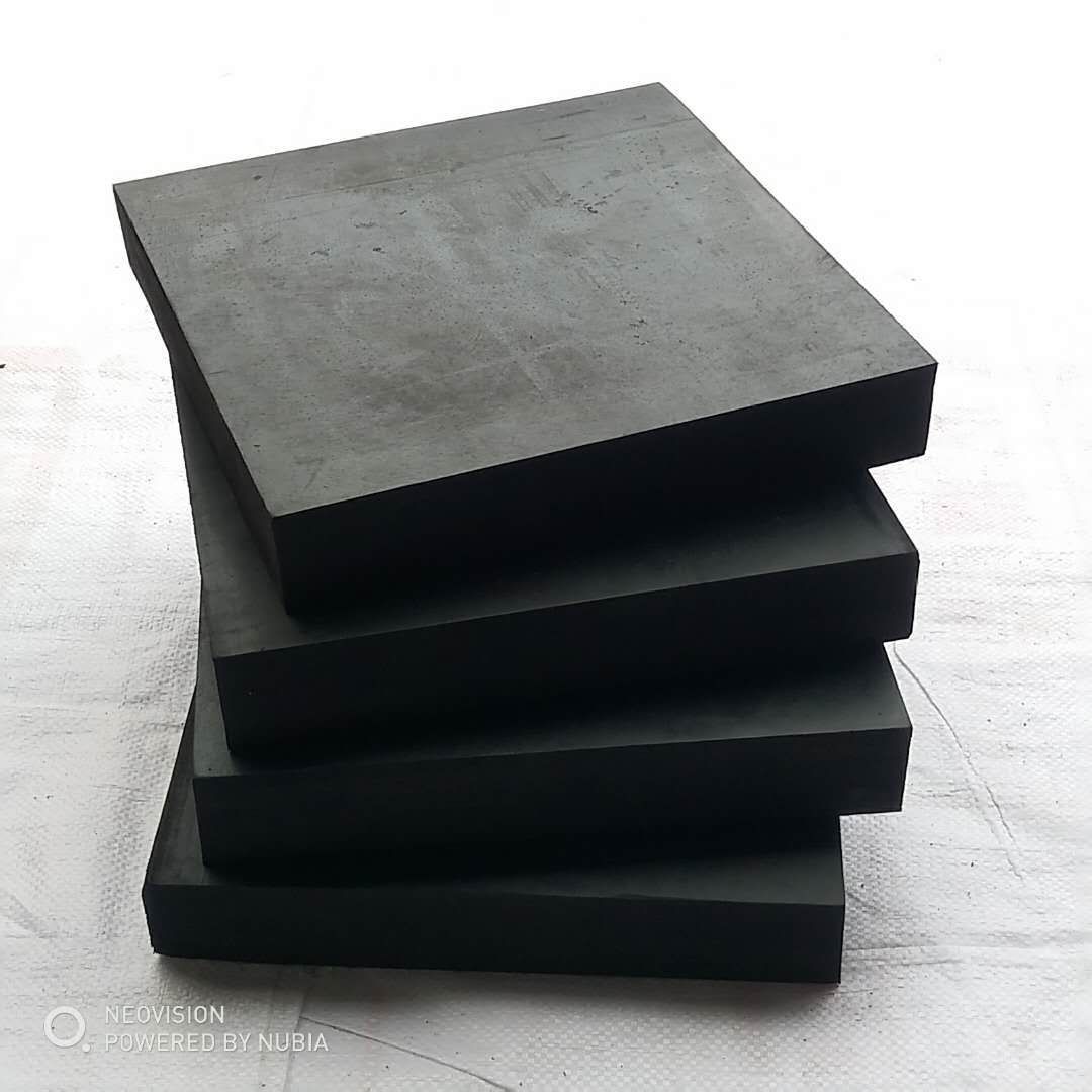 防撞橡胶垫块机械减震垫桥梁橡胶垫块耐压承重橡胶垫增高胶块