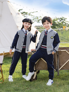 小学生校服春秋款一年级秋季运动会服装春秋装儿童班服幼儿园园服-阿