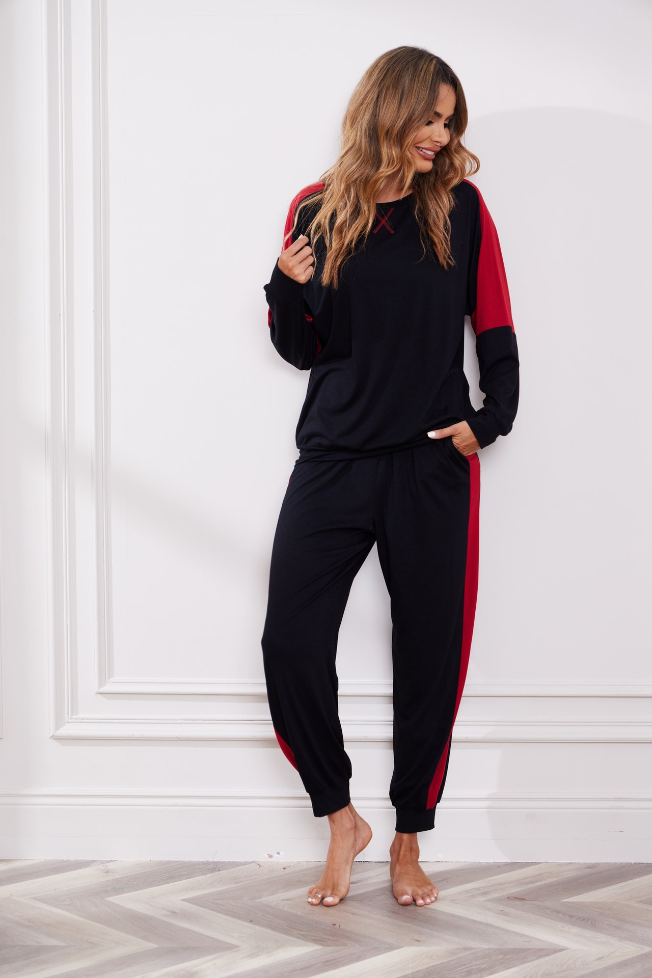 女式运动套装长袖