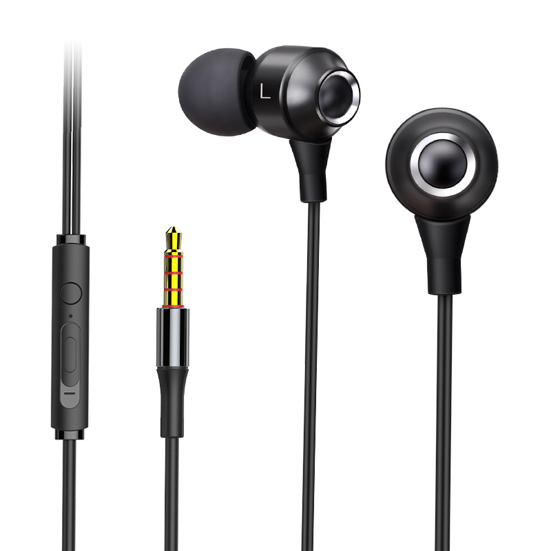 headset Wired Earphone in-Ear Wholesale Mobile Phone Computer Monitor Sound Card Sports Typec Earplugs for Huawei Apple