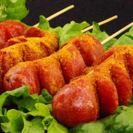 冷冻保存炸红肠路边摊烤肠面肠见包装食材油炸商用淀粉肠炸肠烤肠