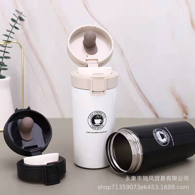 Factory Wholesale Creative Stainless Steel Vacuum Cup Business Water Cup Car Car Coffee Cup